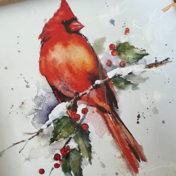 DEAN & CROUSER Holiday Plate & Spreader Gift Set NIB - Picture 3 of 4